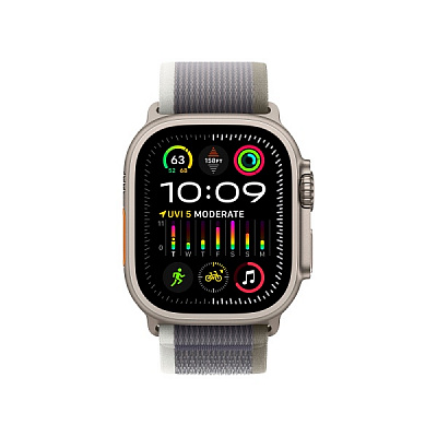 Смарт-часы Apple Watch Ultra 2 GPS + Cellular, 49 мм, зеленого/серого цвета