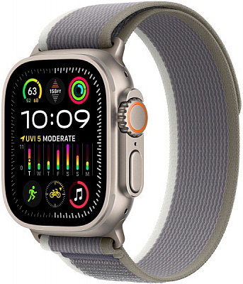 Смарт-часы Apple Watch Ultra 2 GPS + Cellular, 49 мм, зеленого/серого цвета